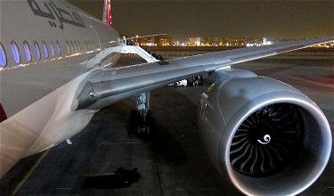 Qatar 777 Hits Runway Lights, Keeps Flying For 13 Hours