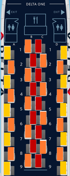 Delta-One-767-Seatmap