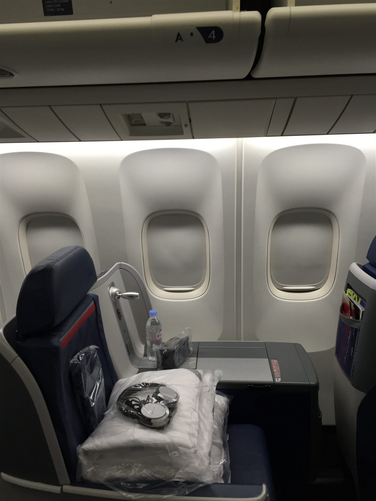 Delta One 767 seat 4A
