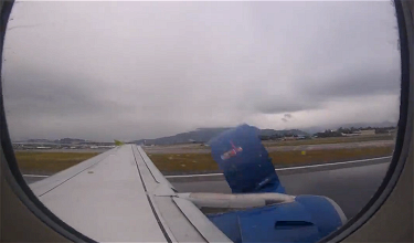 Video Of Engine Cowling Falling Off Airbus During Takeoff