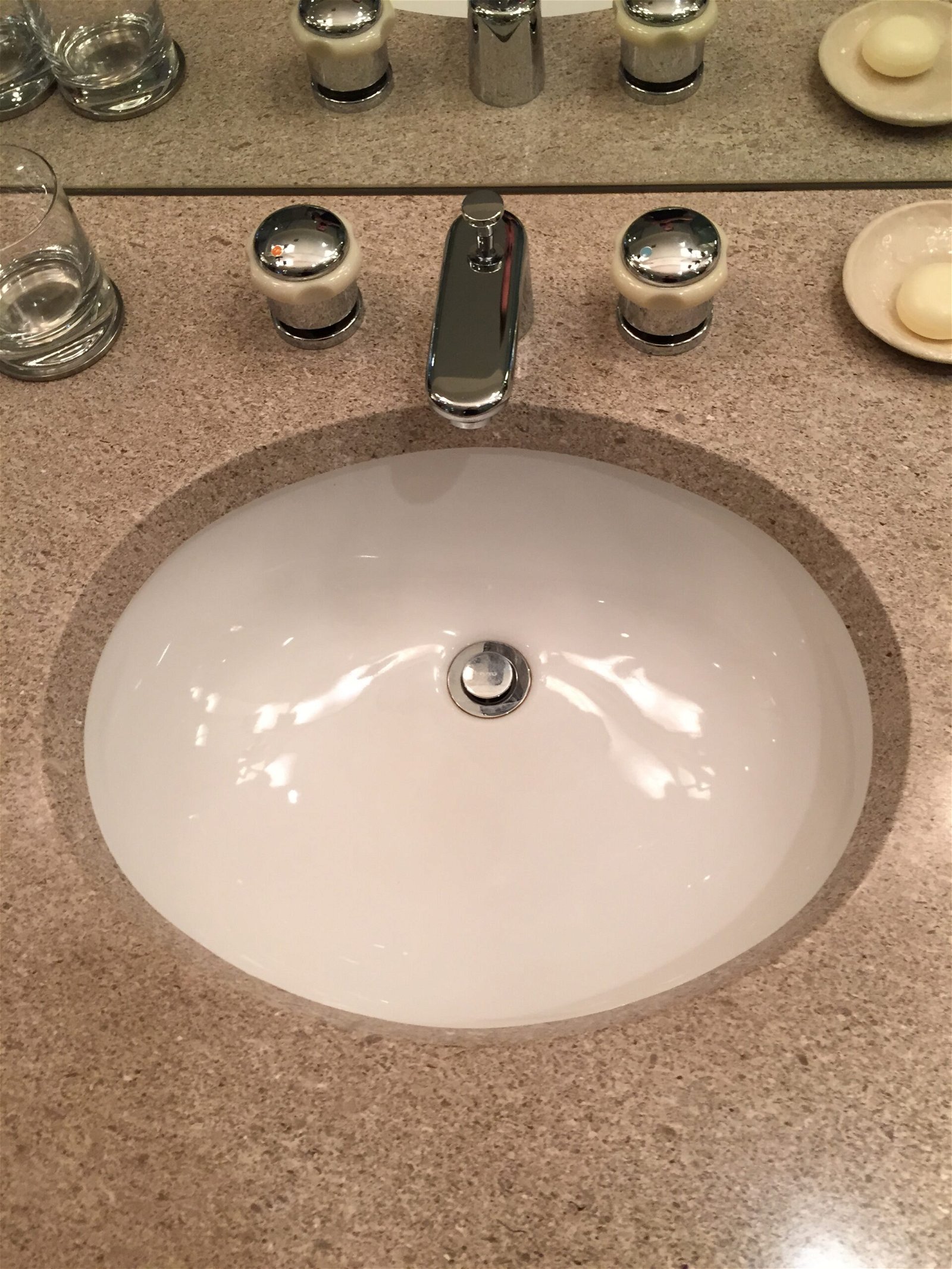 Dated-looking faucet