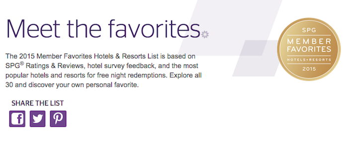 SPG-Member-Favorites