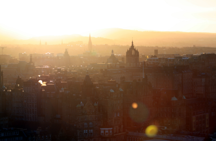 Edinburgh-sunset