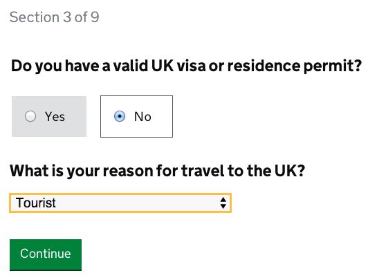 travel registration in uk