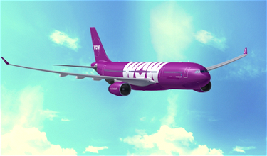 WOW Air’s New GAY Plane