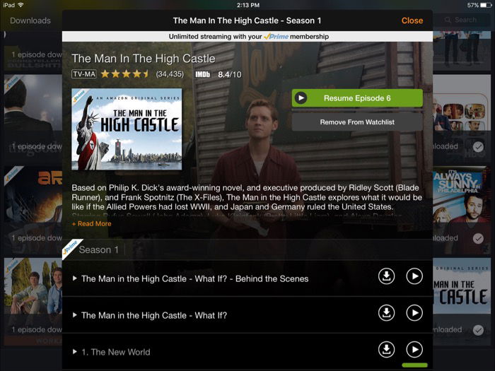 Using Amazon Prime Video s Download Feature While Traveling One