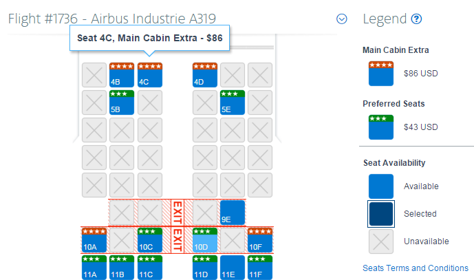 American Main Cabin Extra for $86