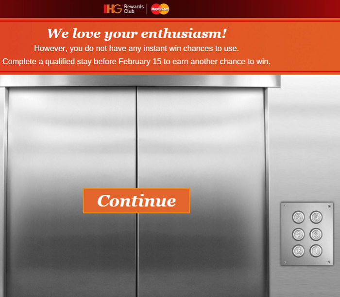 Priceless Surprises contest page