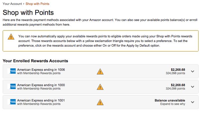 Reader Tip Turn Off Amazon Shop With Points One Mile at a Time