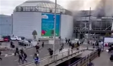 Over A Dozen Dead After Explosions At Brussels Airport Check-In Hall
