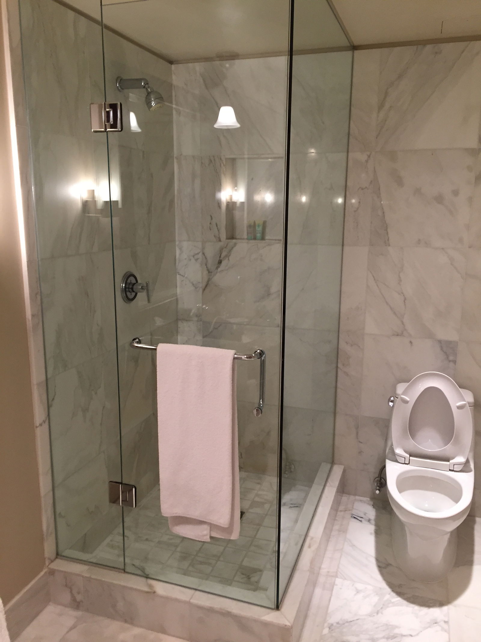 Luxurious bathrooms at the Grand Hyatt Seattle