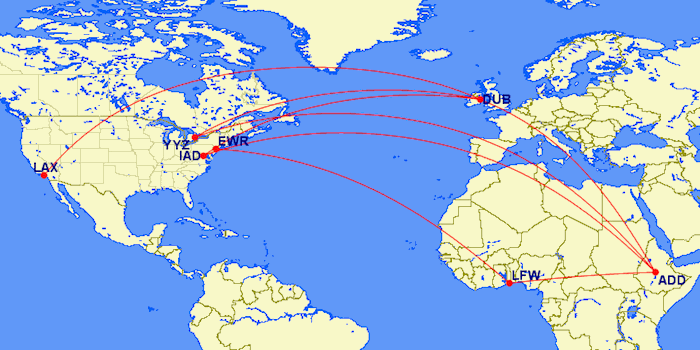 Ethiopian-US-Routes