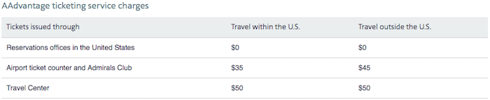 AAdvantage-Fees