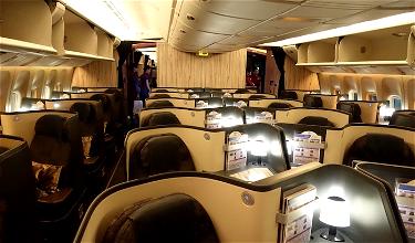 Hello, Live From China Airlines Business Class!