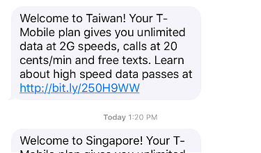 My First Experience Using T-Mobile Internationally