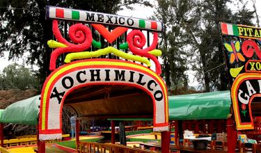 Floating Around Xochimilco