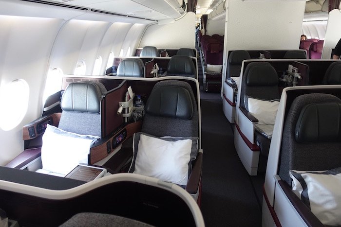 Qatar-Airways-A340-Business-Class - 6