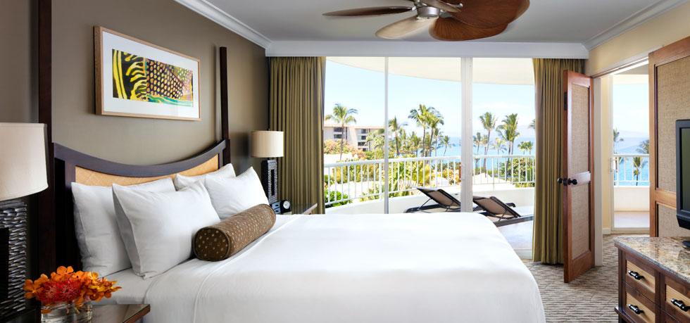 Guestroom at the Fairmont Kea Lani in Maui