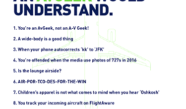 10 Things Only An AvGeek Would Understand, Per JetBlue