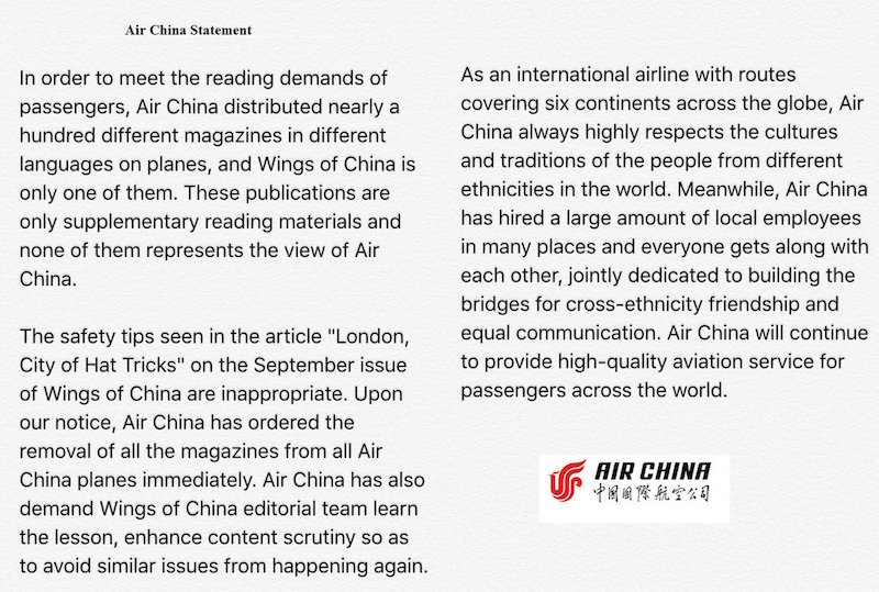 Air-China-Statement