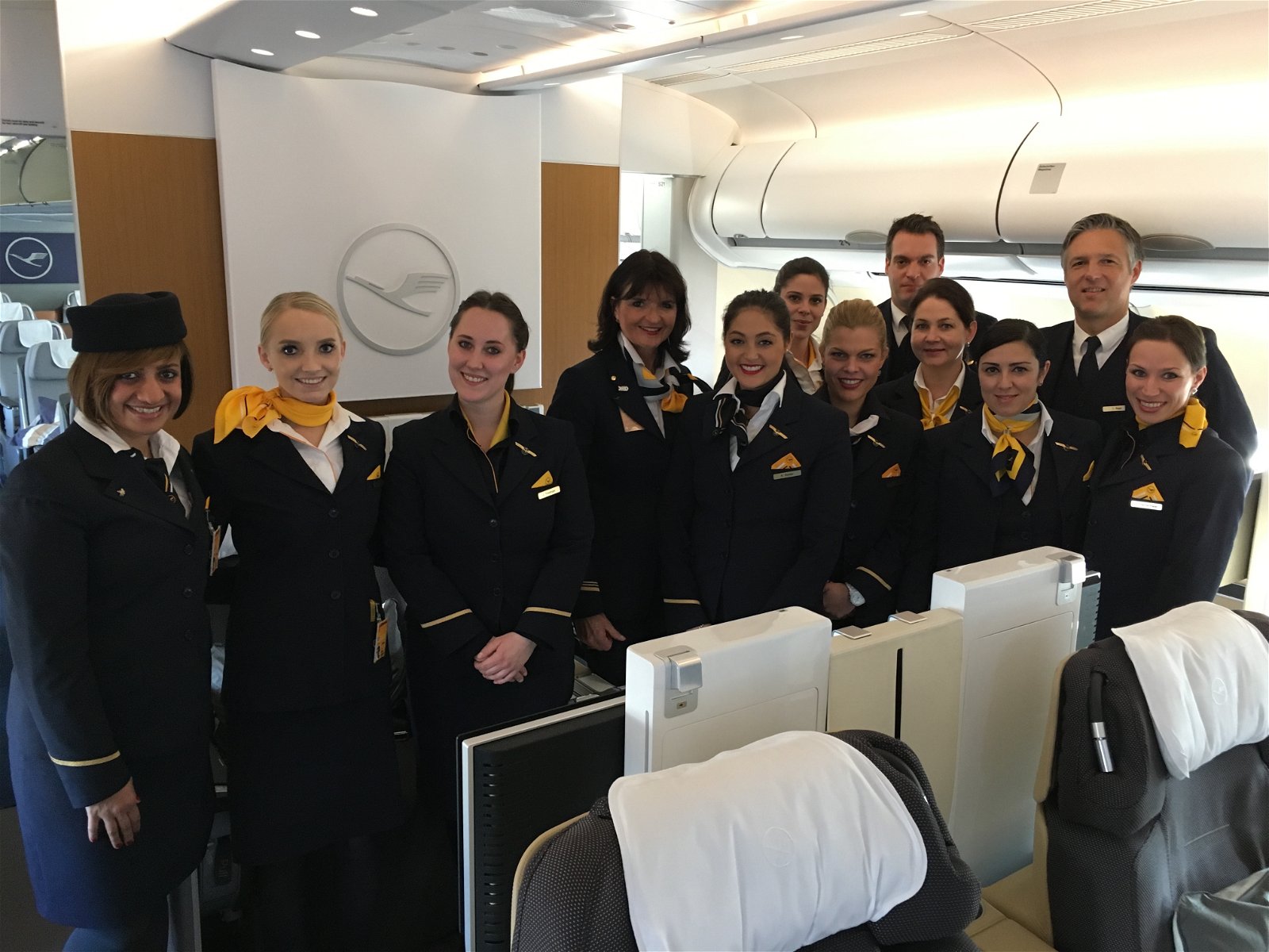 Lufthansa cabin crew