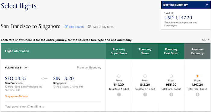 Singapore-Premium-Economy-Fare-1