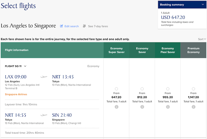 Singapore-Premium-Economy-Fare-3