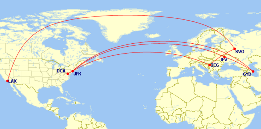 Create Flight Route Map - Peggi Birgitta