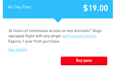 Gogo Raises The Cost Of Their All-Day Wifi Passes