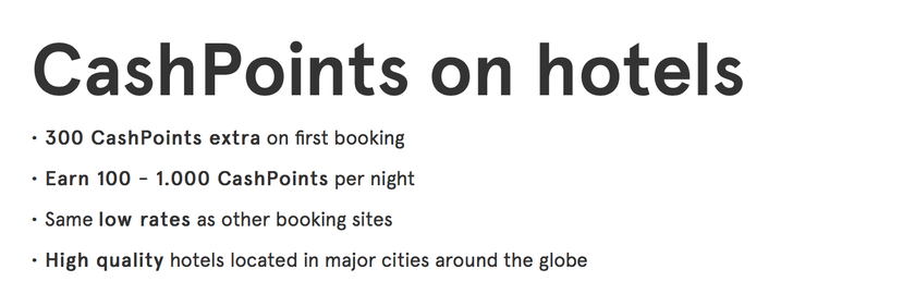 Cashpoints with Rocketmiles