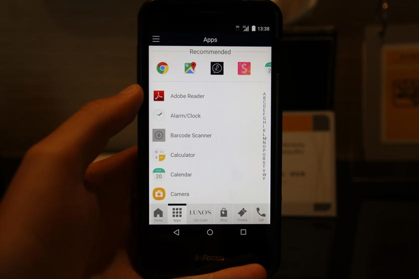 There were plenty of apps available.