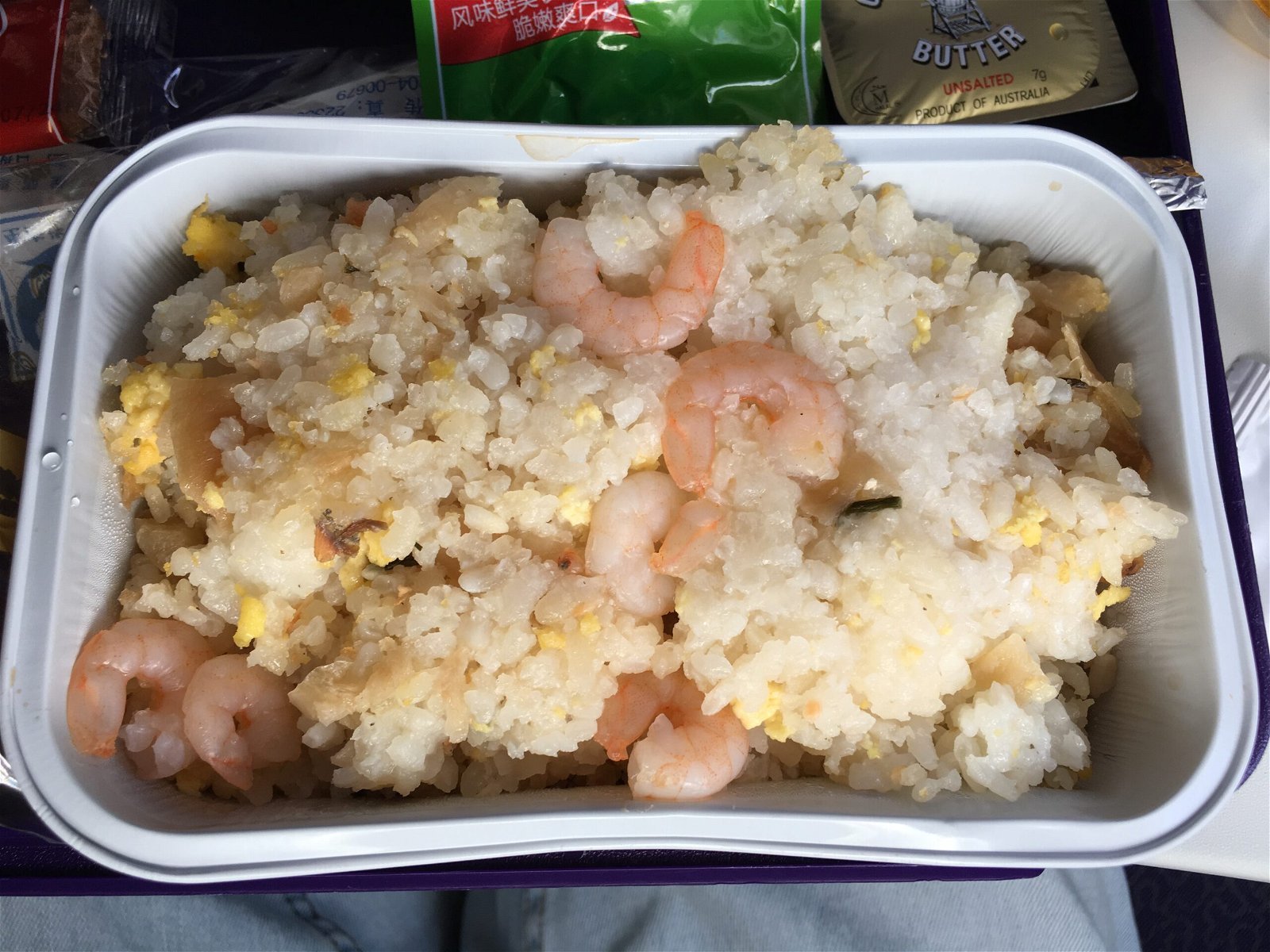 Shanghai Airlines meal 2