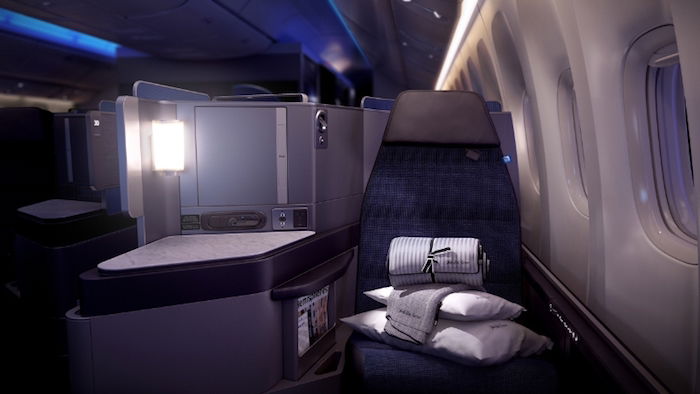 United Polaris seat (PRNewsFoto/United Airlines)