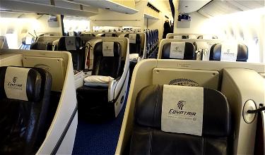 EgyptAir 777 Business Class In 10 Pictures