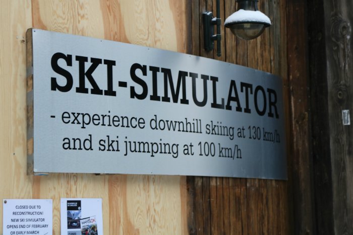 Holmenkollen ski simulator