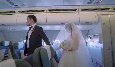 SO CUTE: Two Travel Geeks Get Married On A Cathay Dragon Flight!