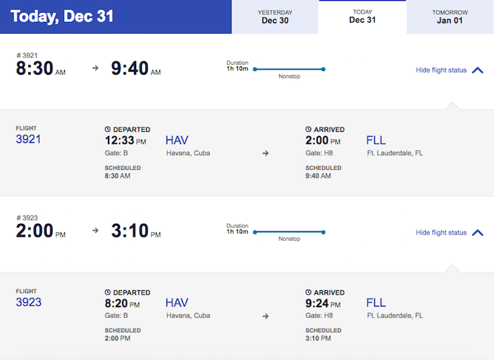 southwest-flight-status-cuba