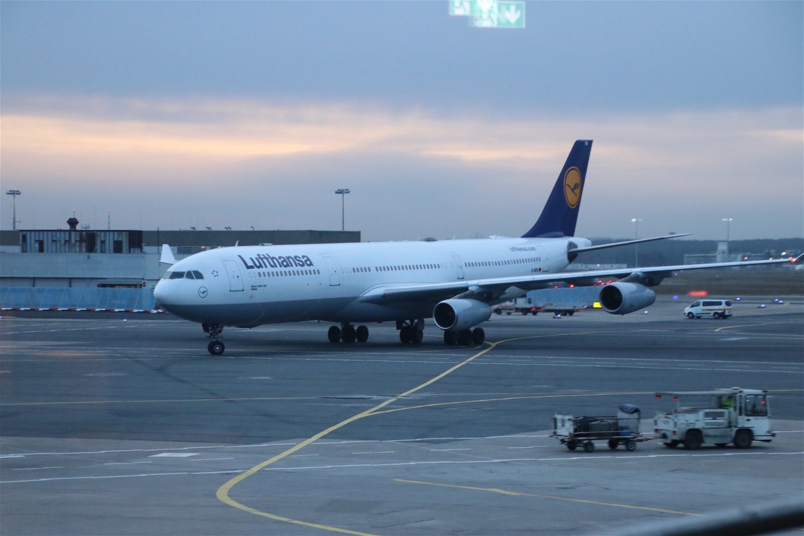 Frankfurt Airport VIP services view