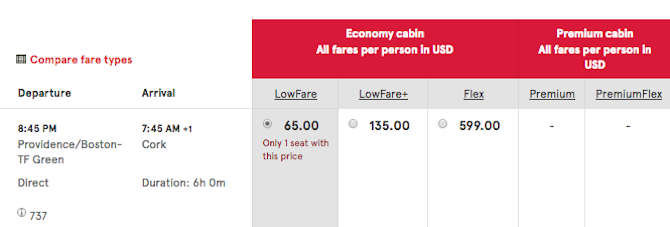 Norwegian-Fare