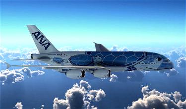 ANA Unveils Special Livery For Their First A380