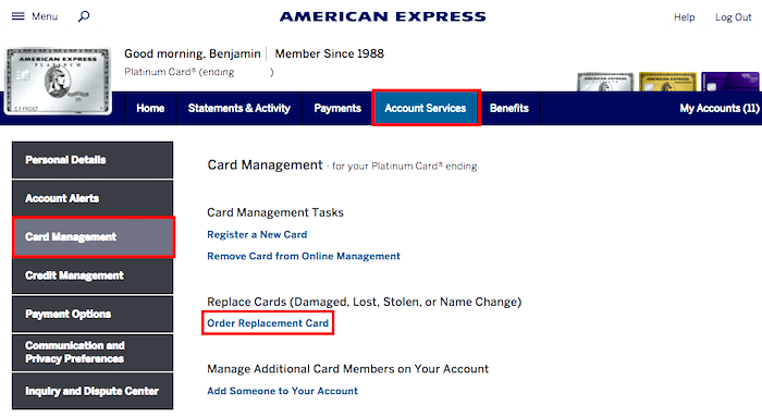 How To Request A Metal Platinum Card® from American Express - One Mile ...