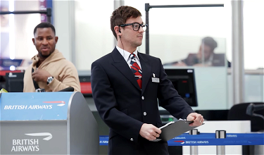 Video: Celebrities Go Undercover As British Airways Employees