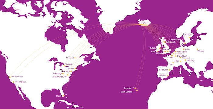 WOW-Air-Routemap