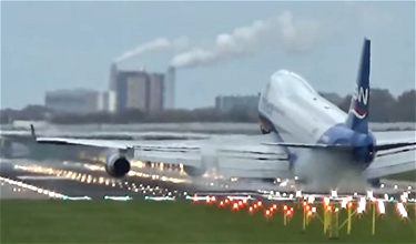 The Roughest 747 Landing I’ve Ever Seen