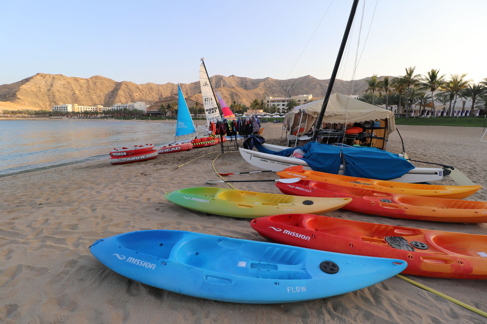 Water sports at the Shangri-La