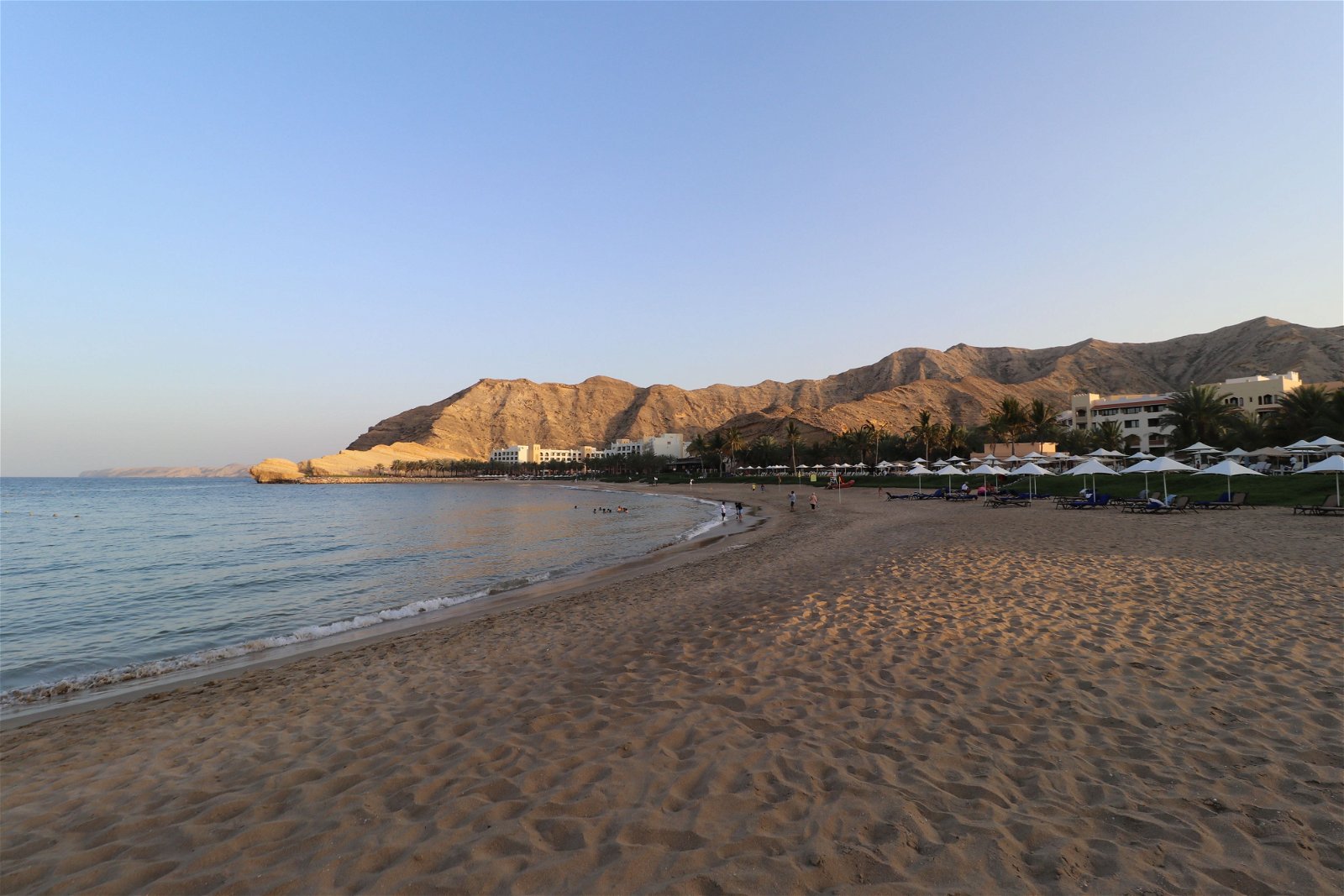 The general resort beach.