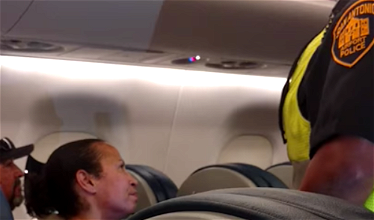 Video: Lady Goes On EPIC Rant, Gets Kicked Off Plane
