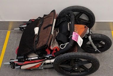 Flying with a bob stroller on sale