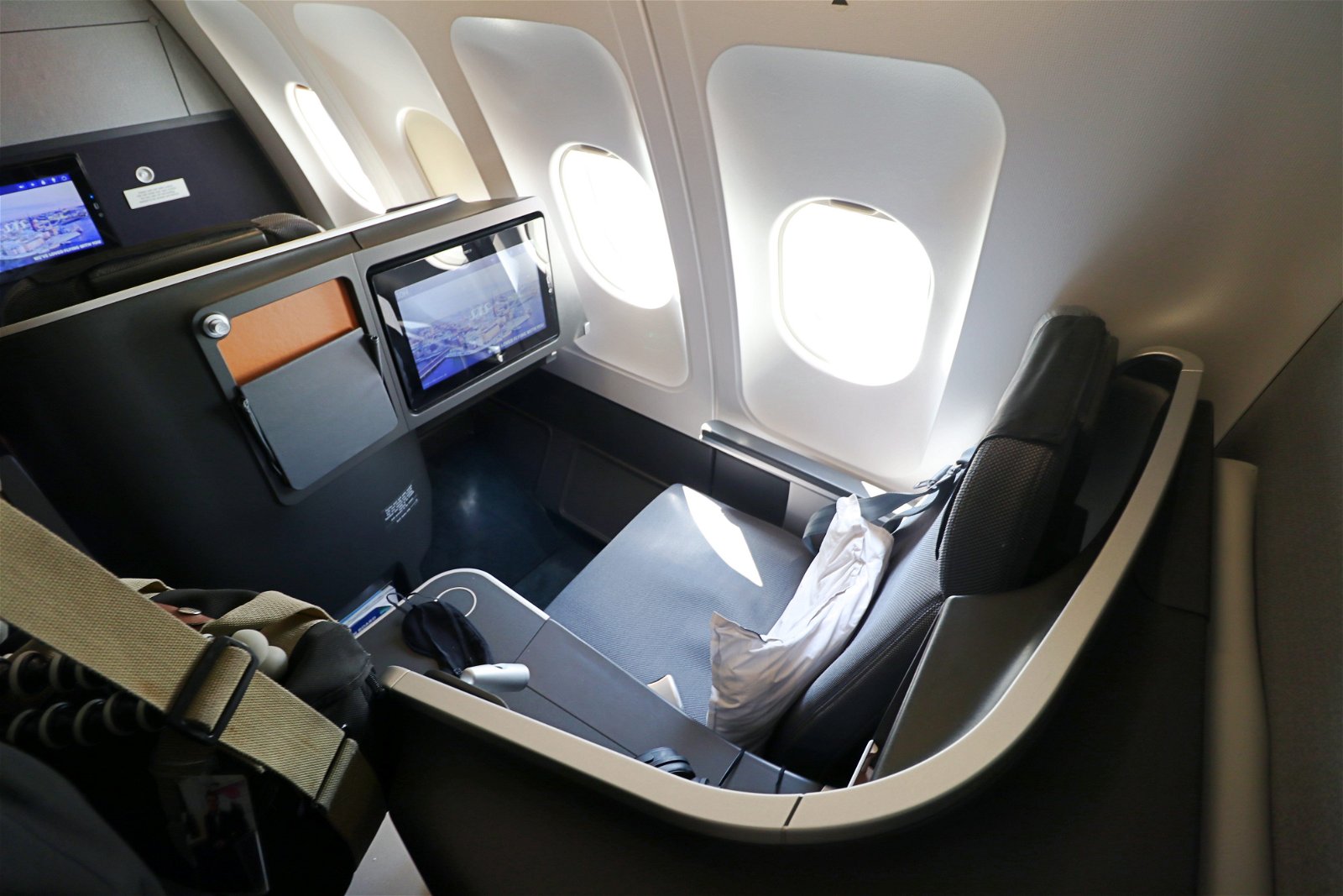 You could fly SAS Business Class between Miami and Stockholm, but good luck finding award availability.