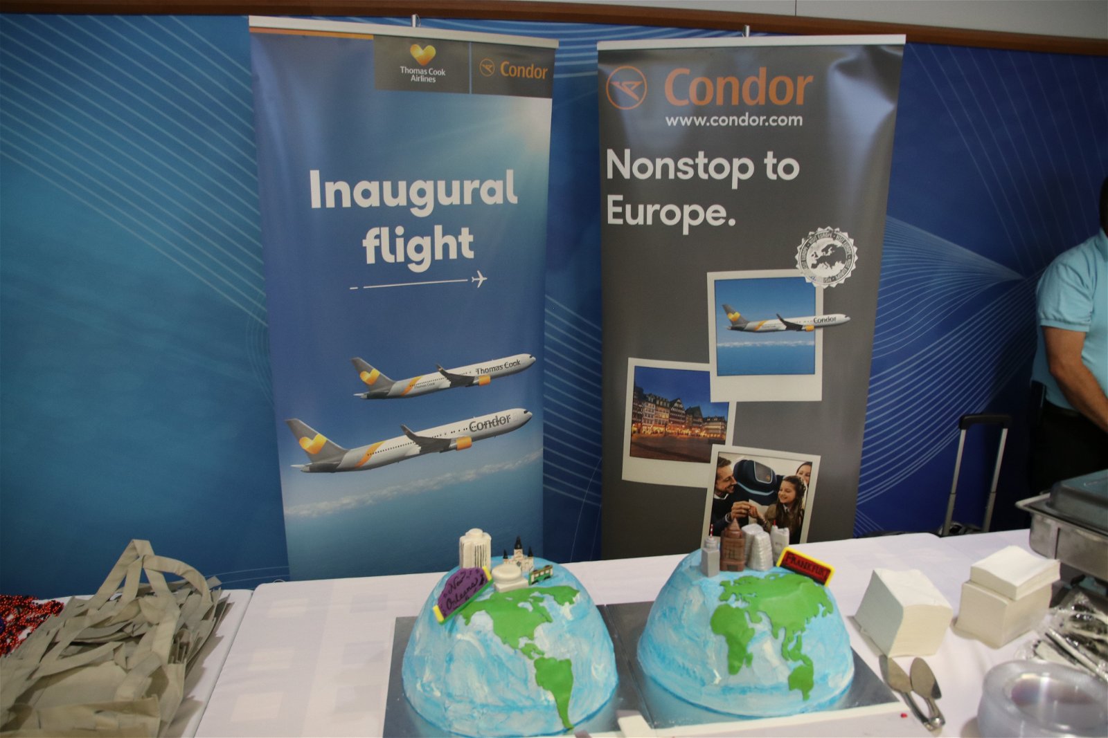 Condor Inaugural Flights to New Orleans